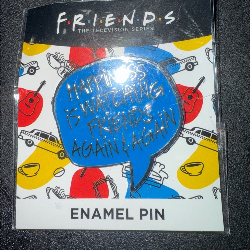 Friends Enamel Pin